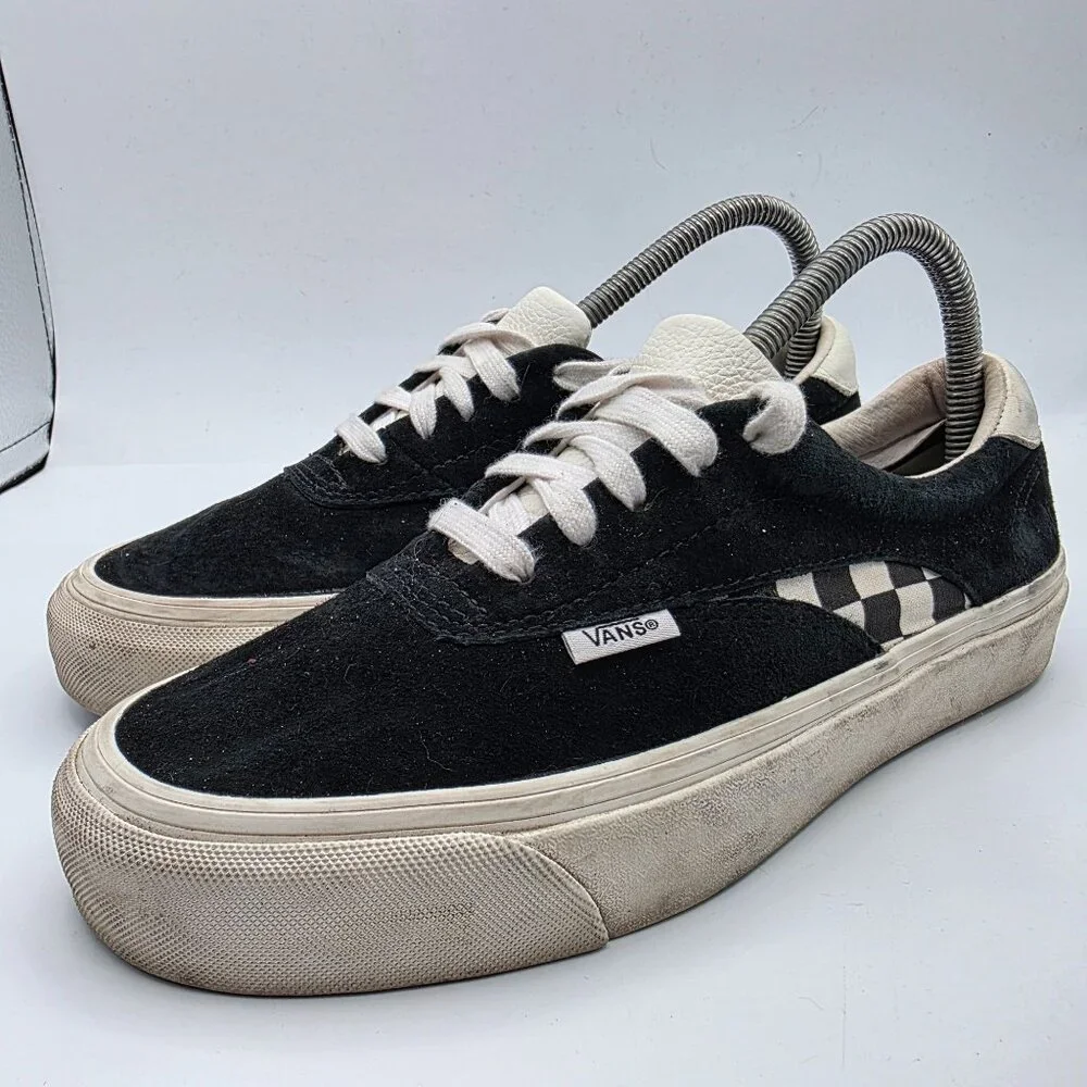 Vans Acer Ni SP Womens Size 8 Black Marshmallow Sneaker Shoes Skateboarding